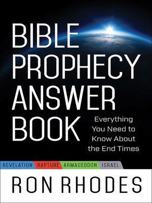 cover image of Bible Prophecy Answer Book
